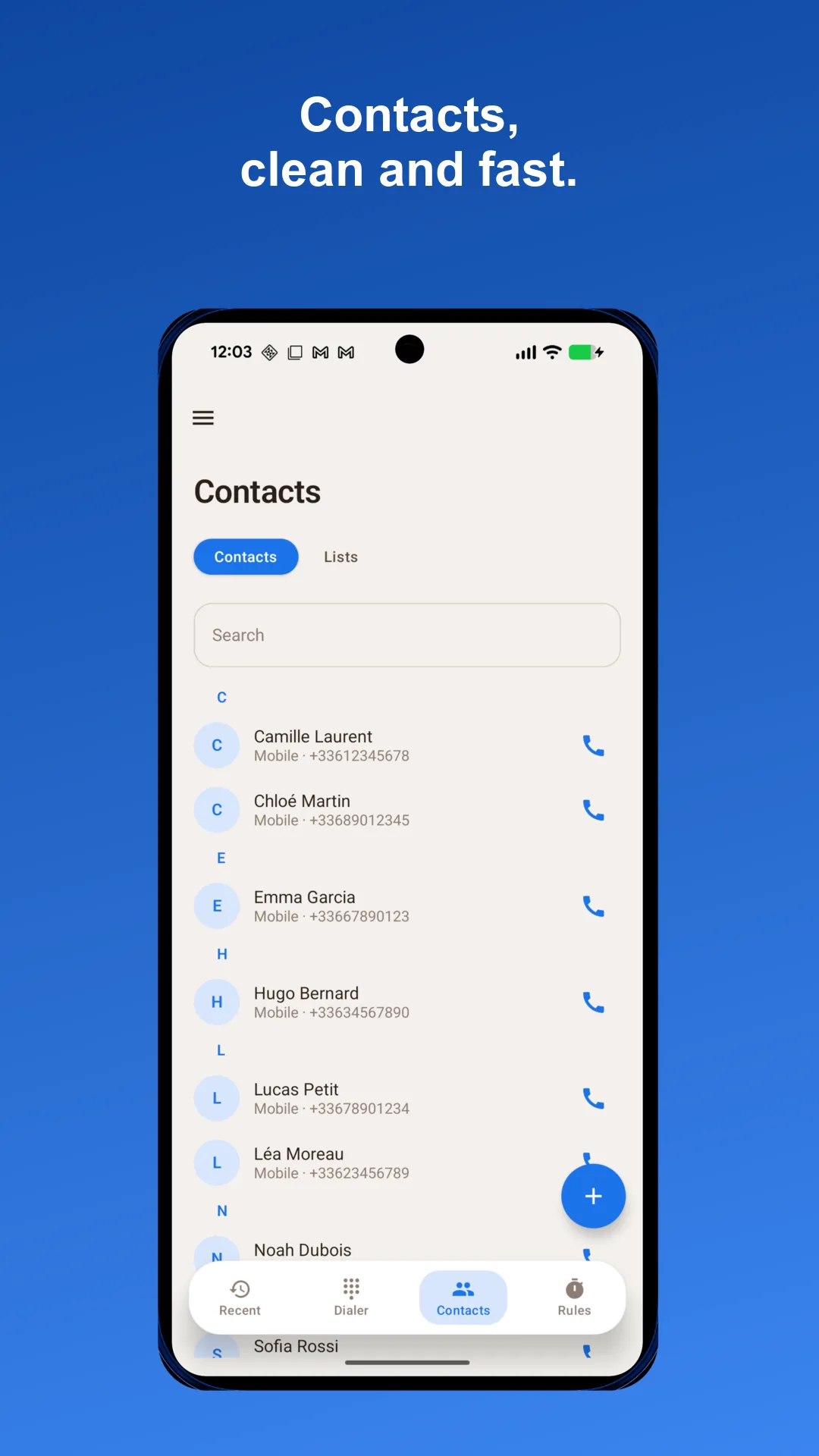 Silencia app screenshot 3