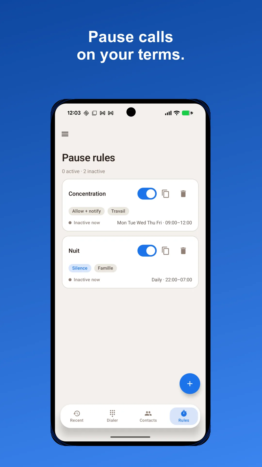 Silencia app screenshot 5