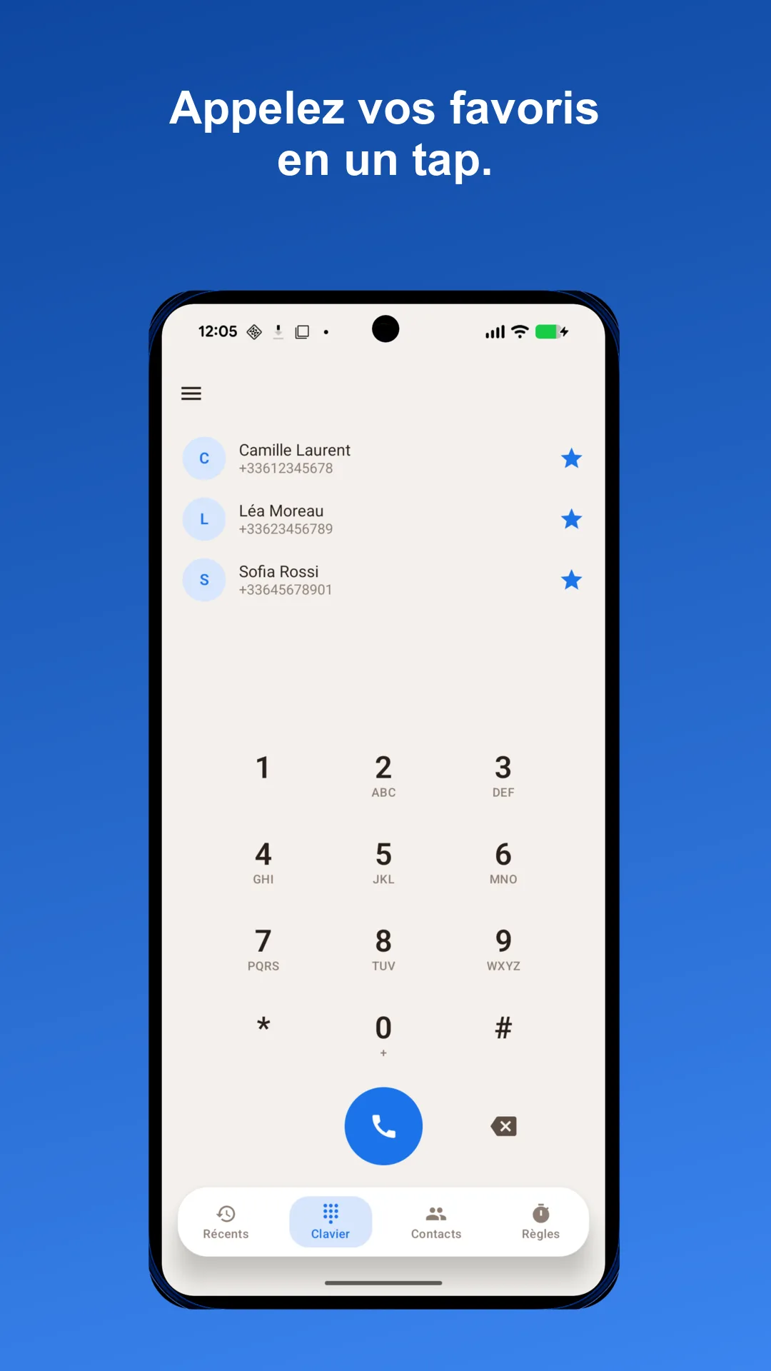Capture d’écran de l’application Silencia 2