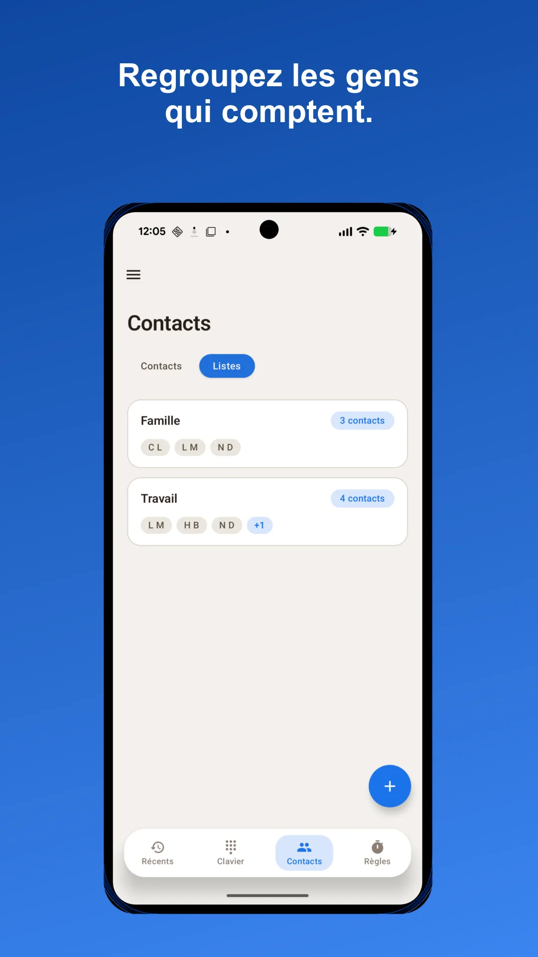 Capture d’écran de l’application Silencia 4